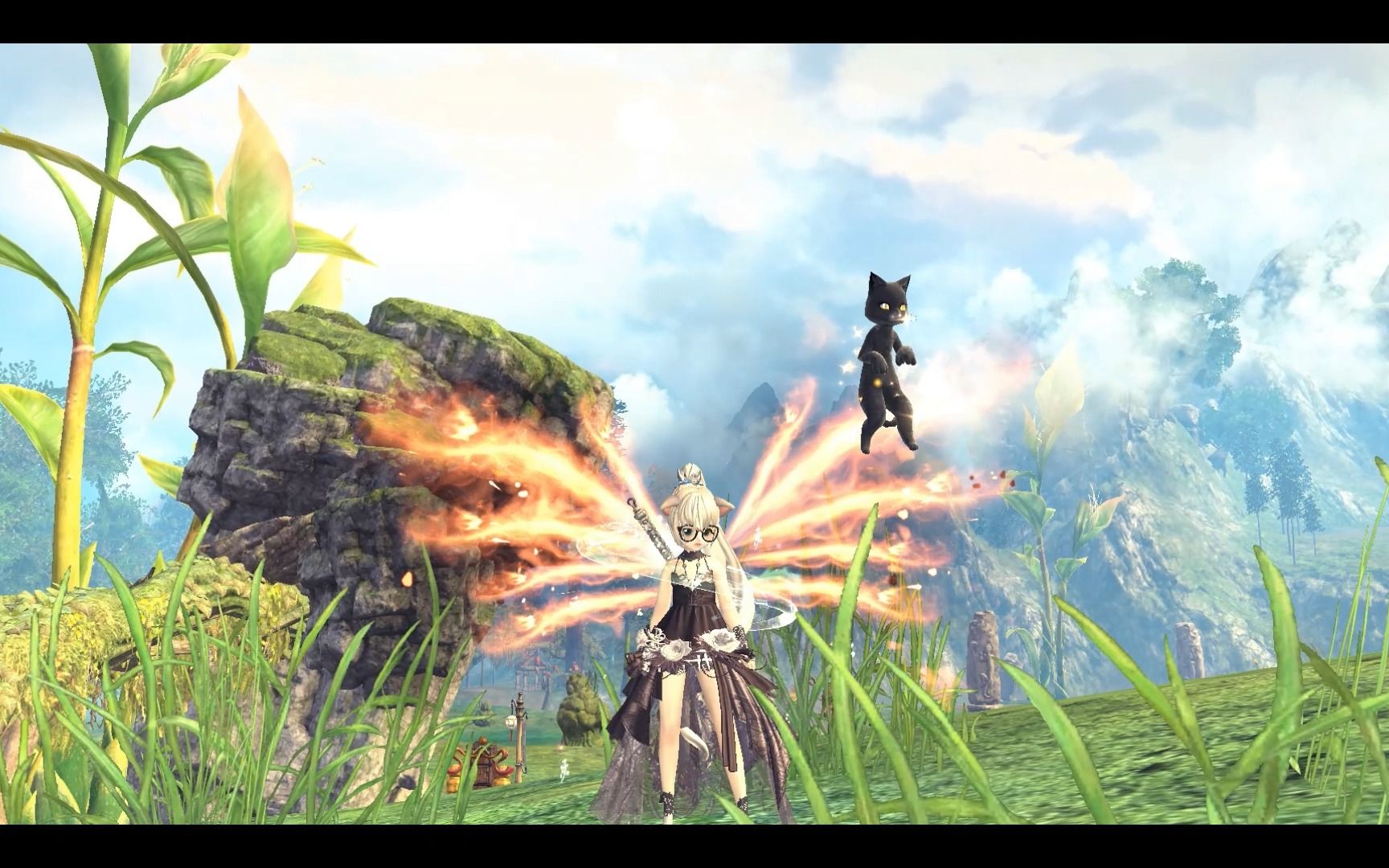 长久剑灵公益服 怀旧版 剑灵三系 上线雪峰6-天狼陵保护环境人人有责