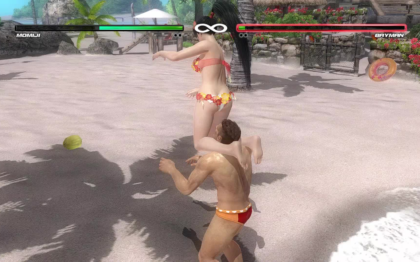 【DOA5】红叶の海边风”波“哔哩哔哩bilibili