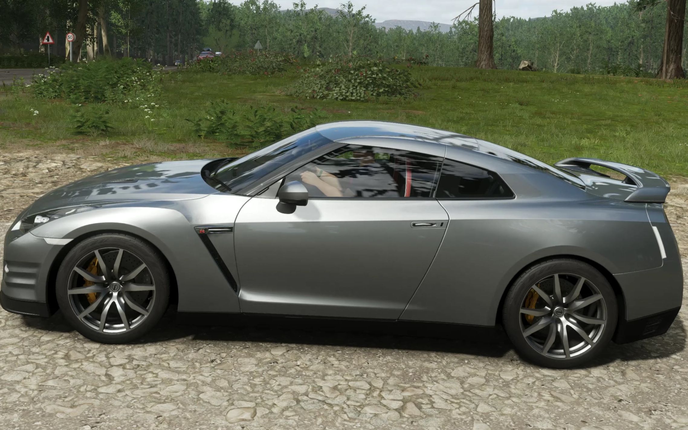 地平线4:东瀛战神日产gt-r终究是跑不过兰博基尼雷文顿_哔哩哔哩 (゜