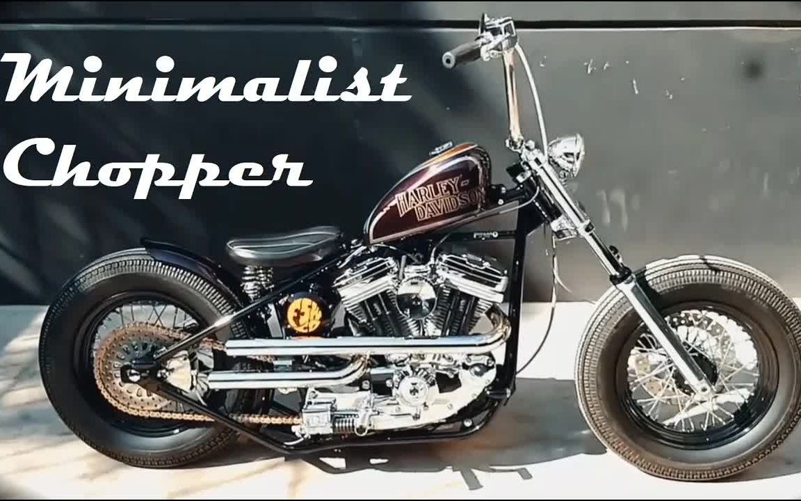 1995 哈雷sportster evo1200cc chopper风格复古摩托车