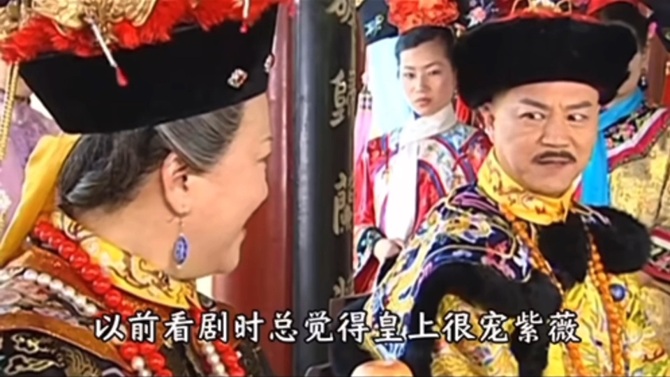 以前看的时候觉得皇上对紫薇很好,现在看也不是那么回事儿