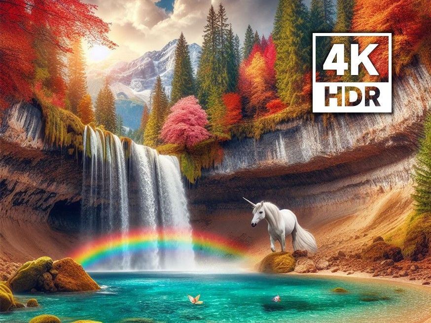 【4K HDR 60fps】多彩自然 风景多巴胺 地球之美 史诗级画质 高动态范围 超高清 治愈美景哔哩哔哩bilibili