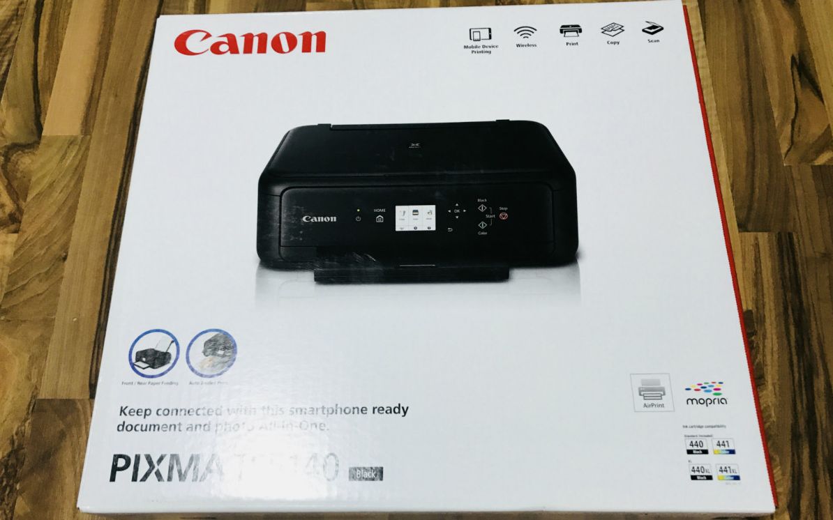 【开箱】佳能 Canon plxma ts5140 打印机开箱哔哩哔哩bilibili