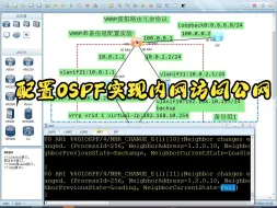 Video herunterladen: 配置OSPF实现内网访问公网