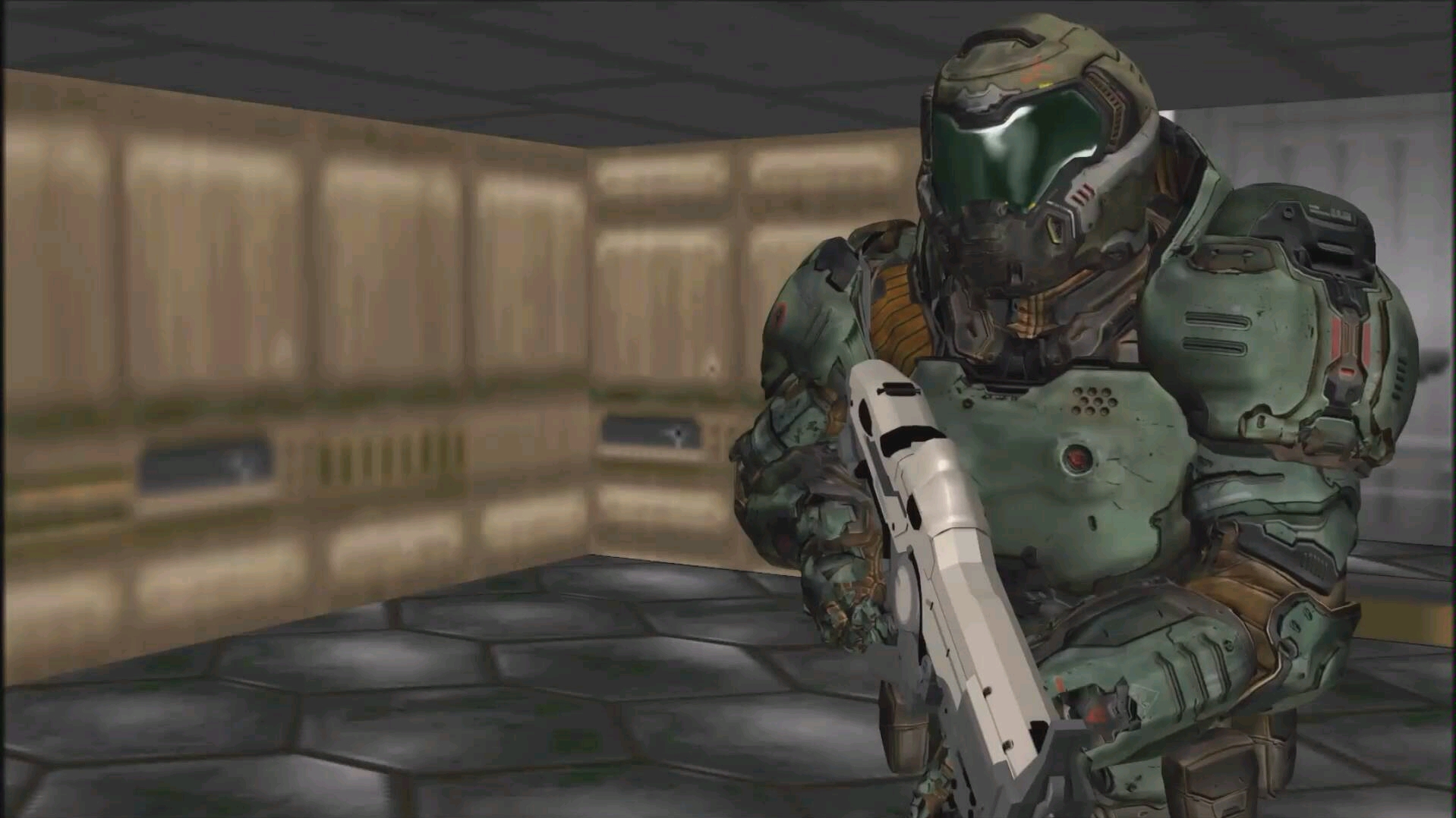 【doomxrwby】doomguy:"都说了多少次了,不要在上班时间玩手机"_哔哩