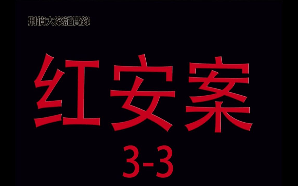 【刑侦大案纪实录】红安案始末33哔哩哔哩bilibili