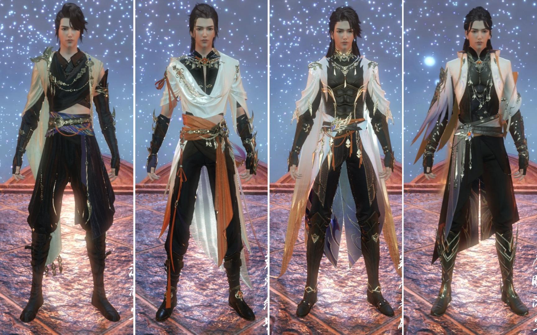 【逆水寒】荒羽校服展示·男