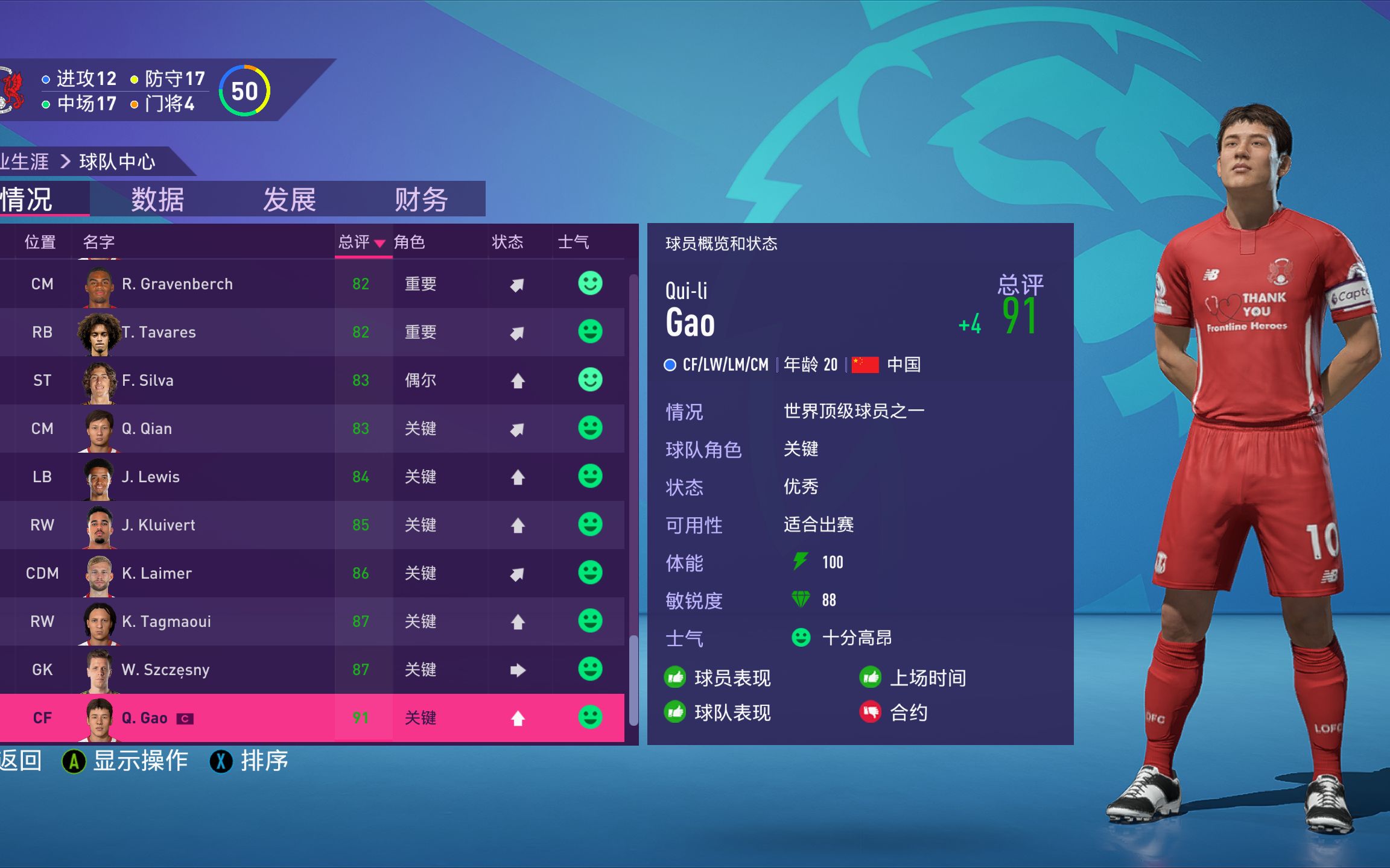 FIFA21经理 莱顿东方 第四赛季第一集 欢迎来到英超(上)哔哩哔哩bilibili