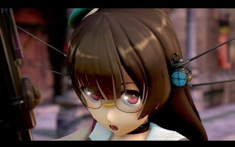 【mmd】摩耶改二鸟海改二 「jabberwockyjabberwocky」