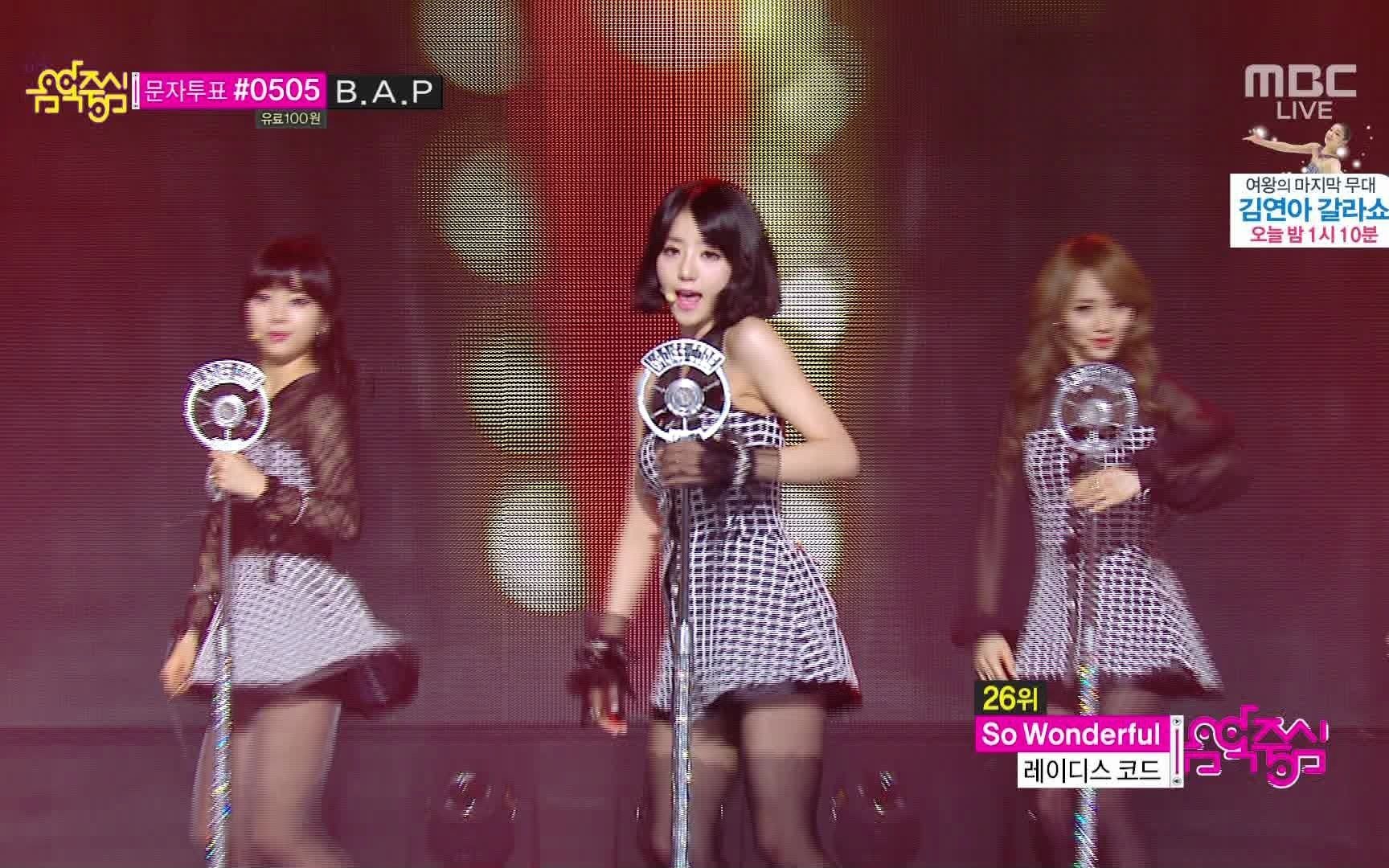 [图]Ladies' Code - So Wonderful (140222 MBC Music Core)