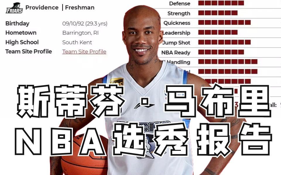 [图]“北京王朝缔造者” 马布里 NBA选秀报告