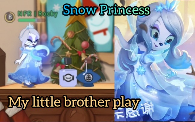 [图]Tom and Jerry Chase Asia - Toodles S skin | Snow Princess My Little Brother play