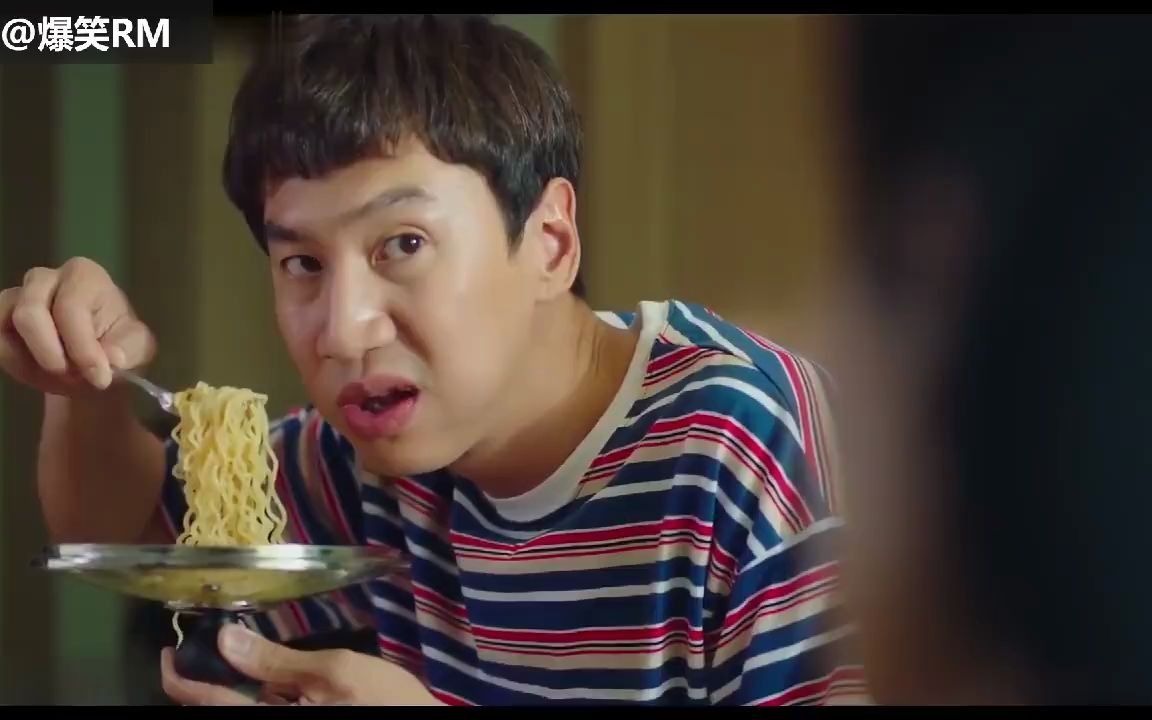 李光洙吃泡面这段演技炸裂,光洙还是个天才呢!