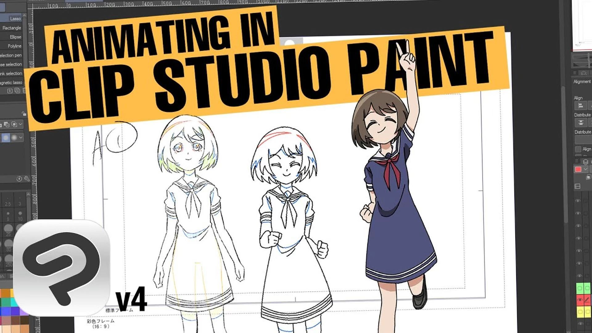 【CSP动画】动画速成课：用日本最火的Clip Studio Paint 2025创作 from Dong Chang