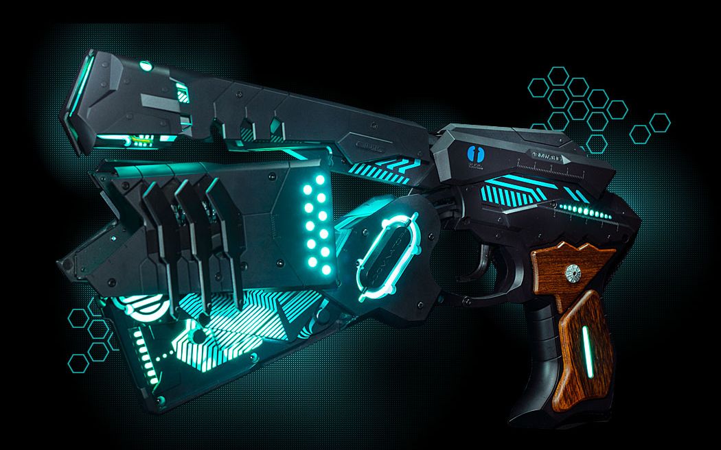 史上最黑科技动漫周边psychopass支配者dominator开箱实录