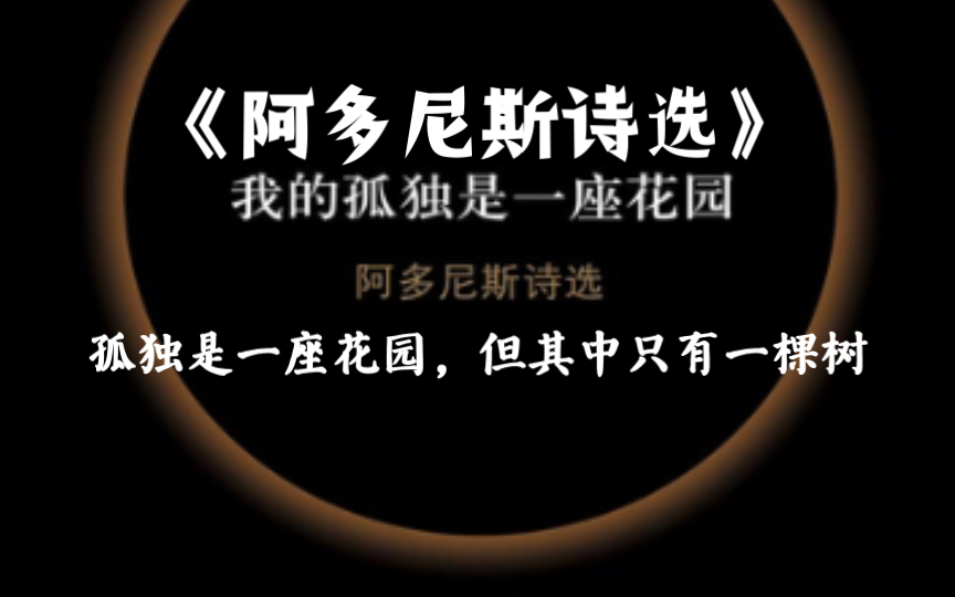 [图]【读书文摘】《阿多尼斯诗选》——“我向星辰下令，我停泊瞩望，我让自己登基，做风的君王。”