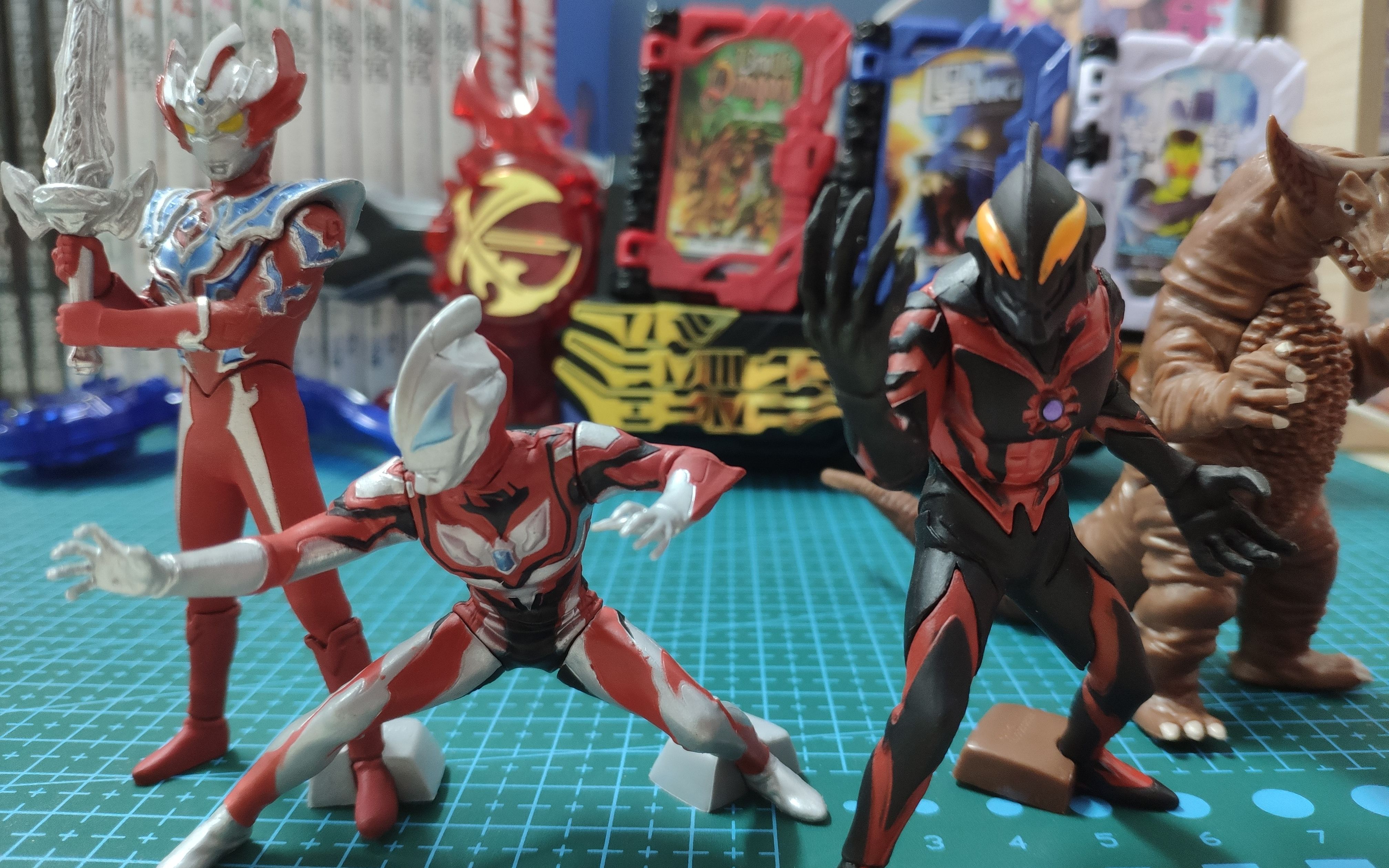 奥特曼hg扭蛋第二弹!