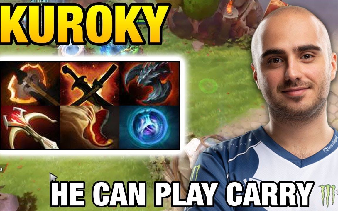 【kuroky】trollwarlord - he can play carry dota 2 7.