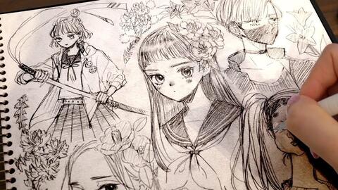 アナログ シャーペンでゆるふわjk描いてみた イラストメイキング Benq Wit Mindduo Review 哔哩哔哩 Bilibili アナログ シャーペンでゆるふわjk描いてみた イラストメイキング Benq Wit Mindduo Review 哔哩哔哩 Bilibili