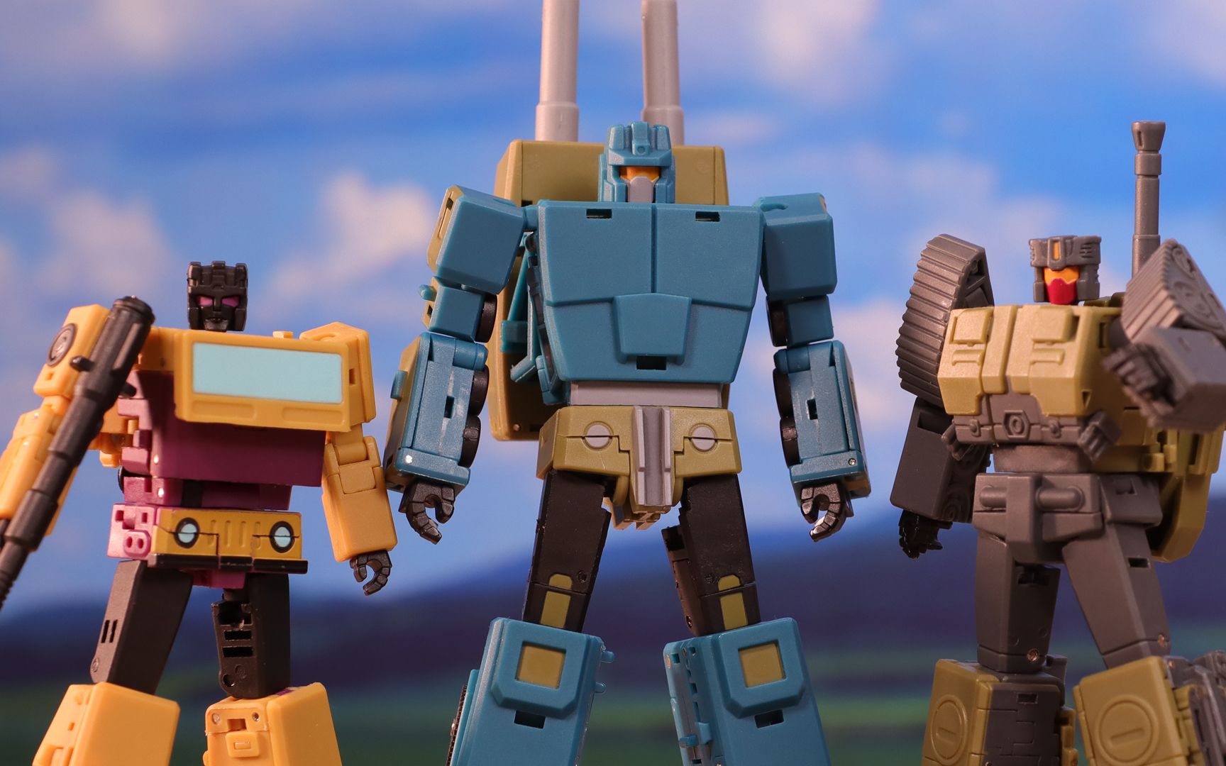 【定格动画】ms魔方混天豹大队长:袭击变形展示