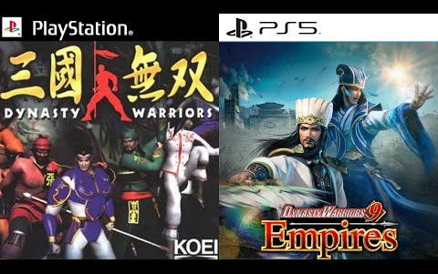 三国无双Dynasty Warriors PlayStation Evolution (19972021)哔哩哔哩bilibili三国无双