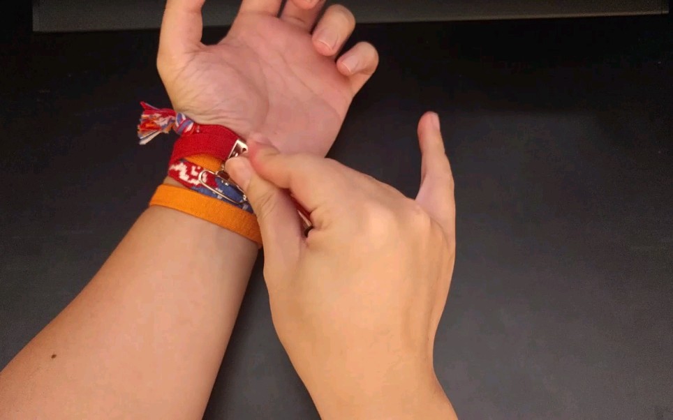 【你的名字】三叶的组纽(发带/手绳)编制_哔哩哔哩_bilibili