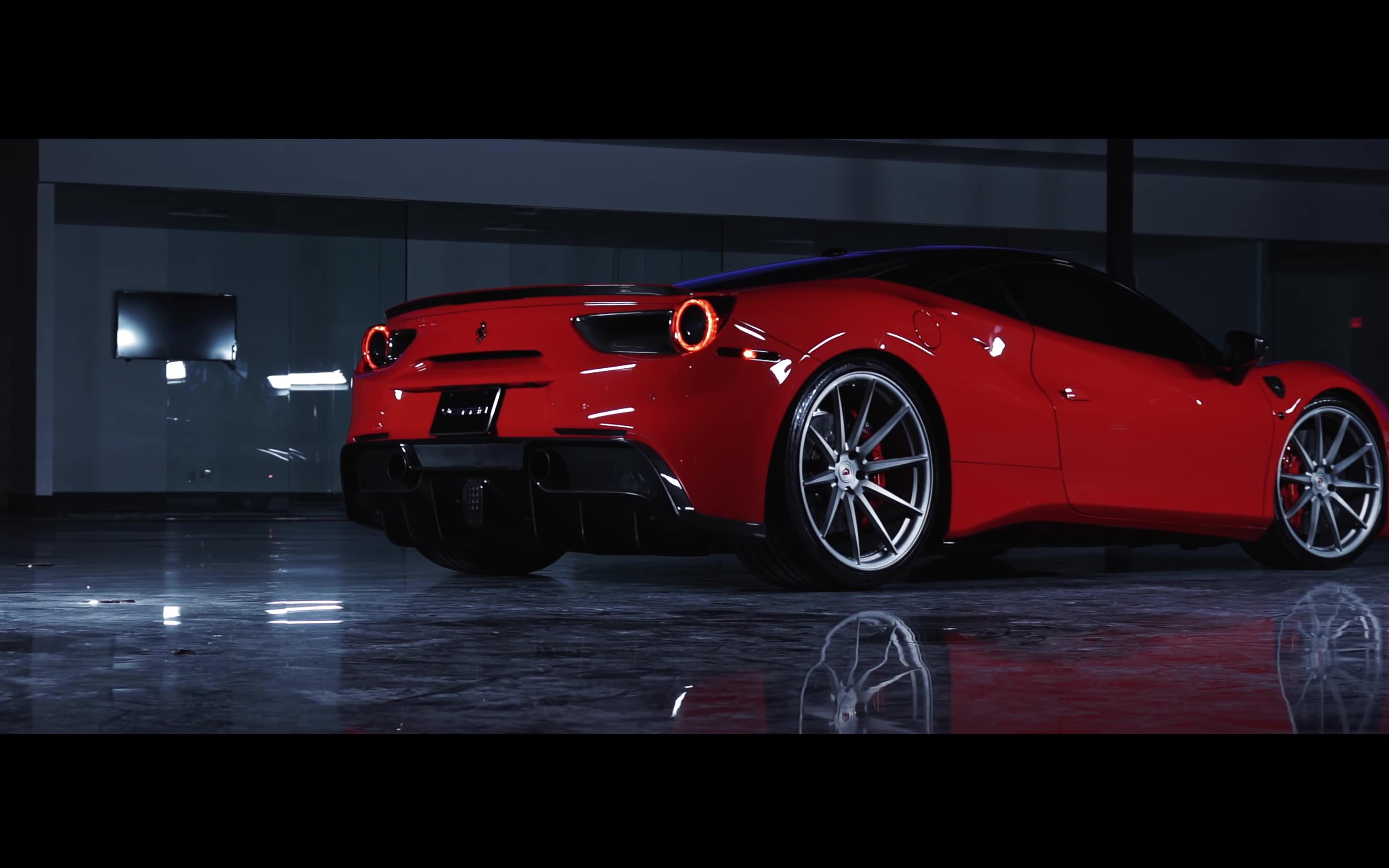 改装沃森轮毂 x Ferrari 488 GTB(Vossen Forged VP“4K”)哔哩哔哩bilibili