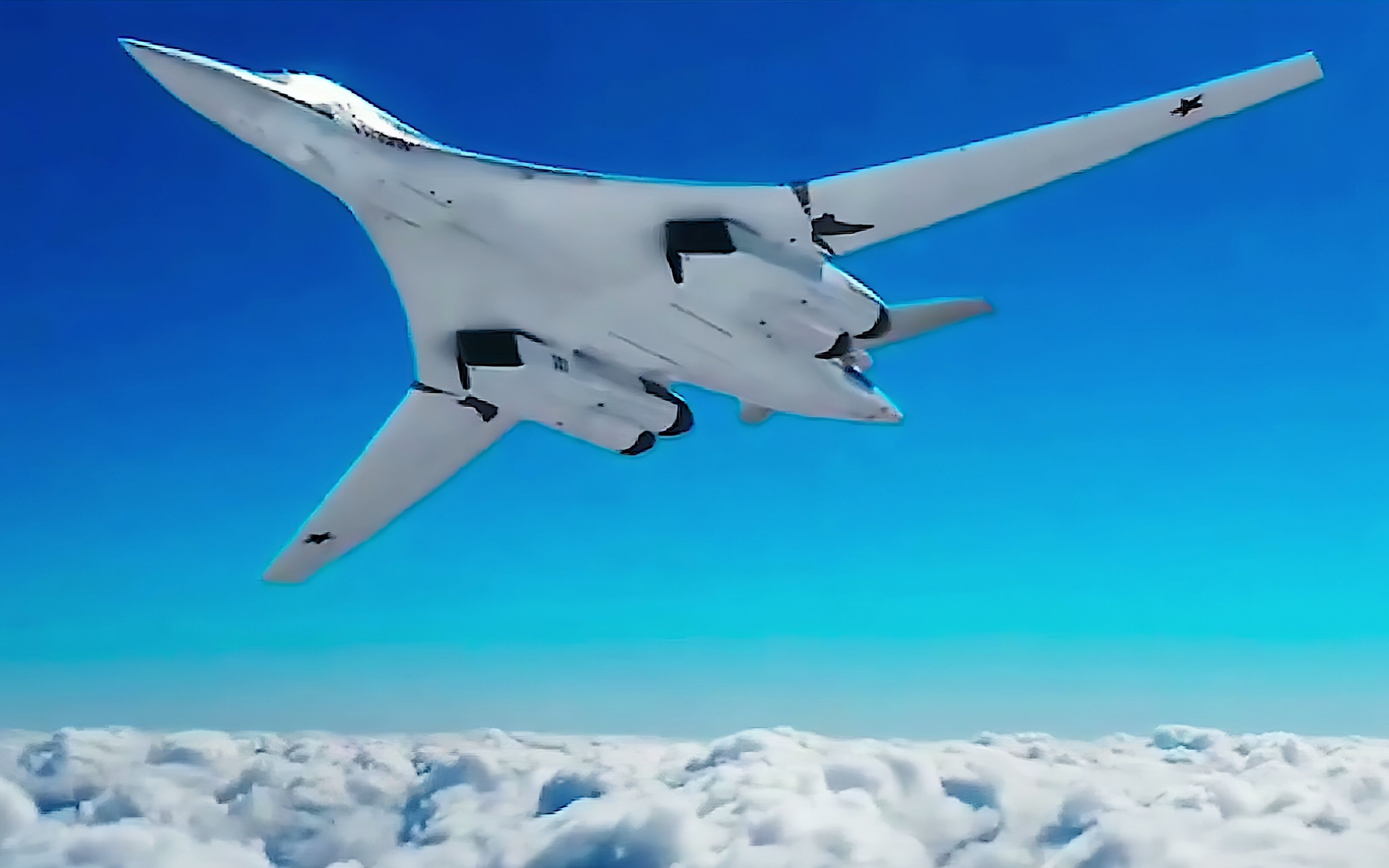 【4k】性感的空中白天鹅 图-160混剪