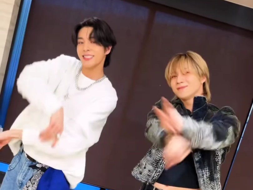 李泰民×沈载伦《xo》舞蹈挑战