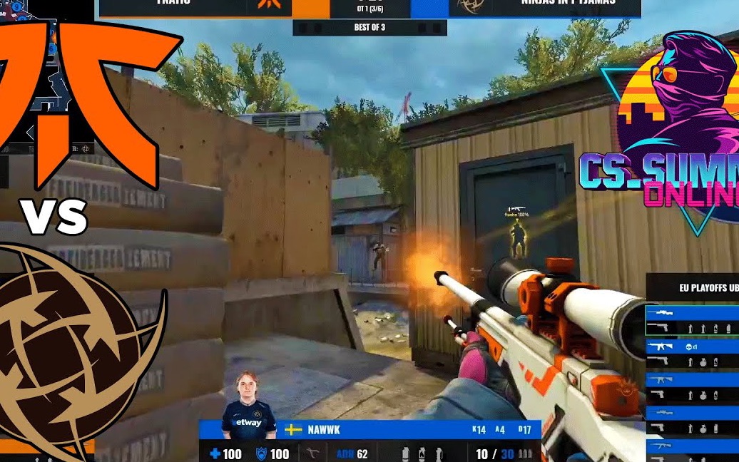 【集锦】fnatic vs nip - cs_summit 6_哔哩哔哩 (゜-゜)つロ 干杯