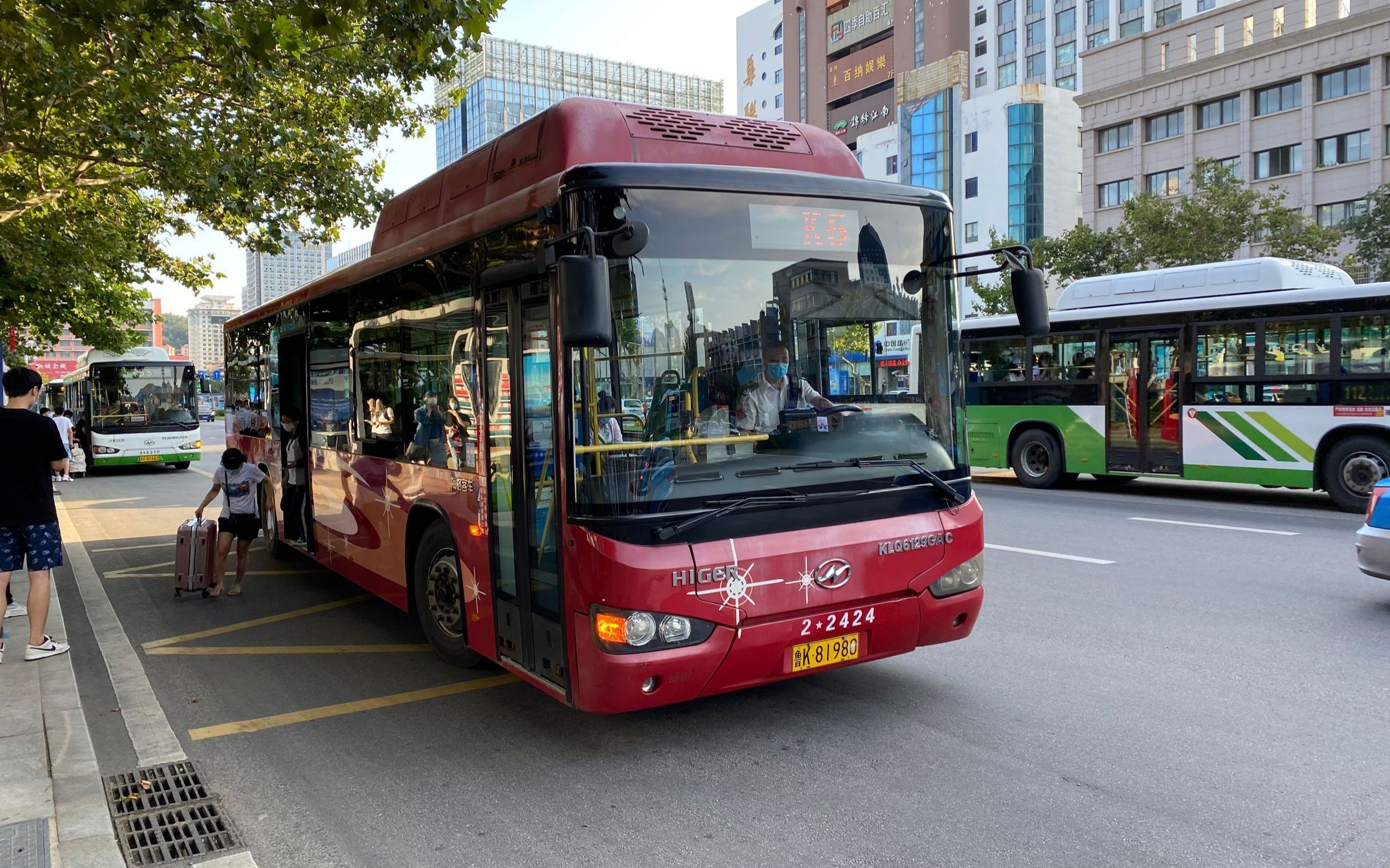 pov42威海首作沟通经区与高区威海公交k2路大站快线pov全程展望