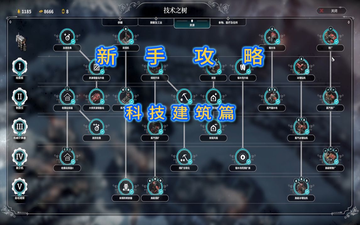 [图]【冰汽时代】新手攻略科技建筑篇