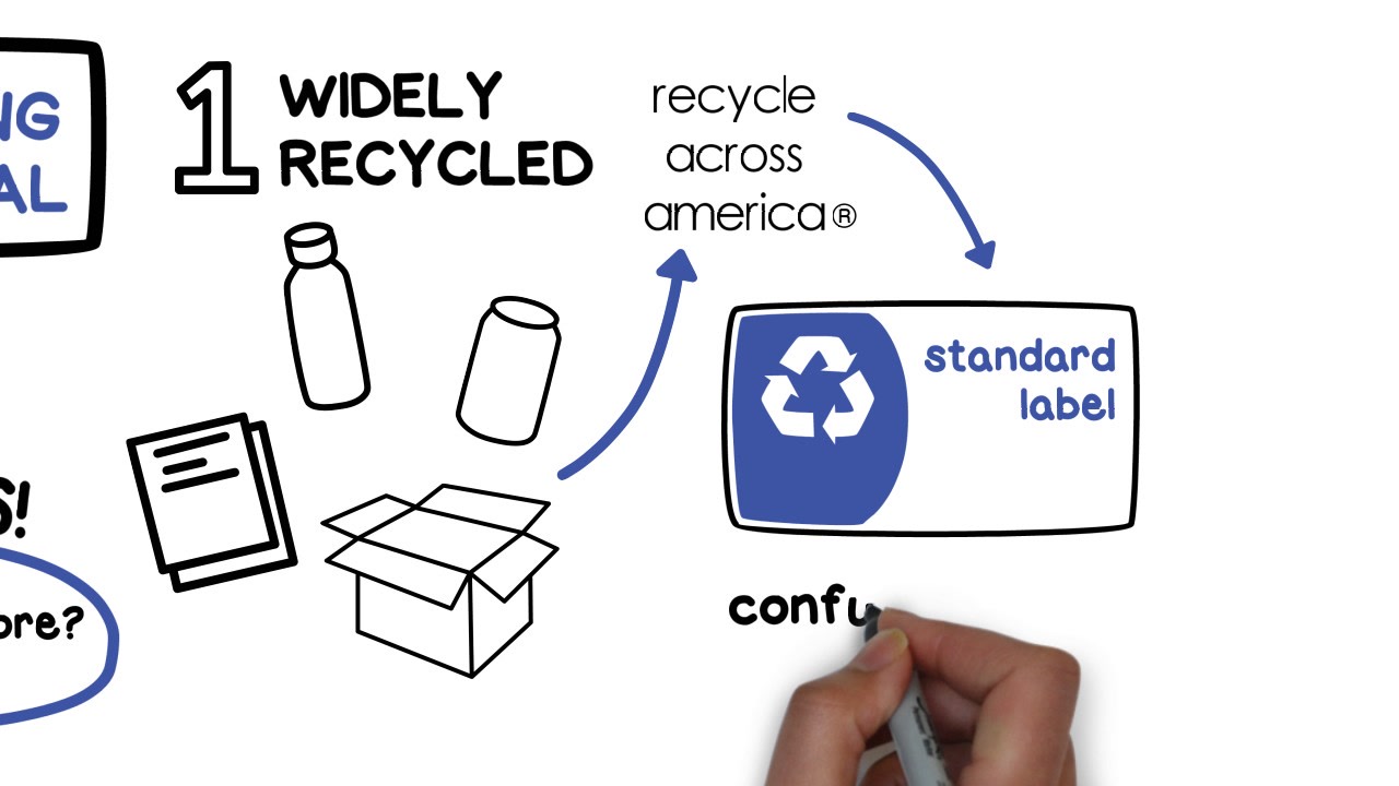 动画videoscribe关于垃圾回收recyclingbeyondthebin