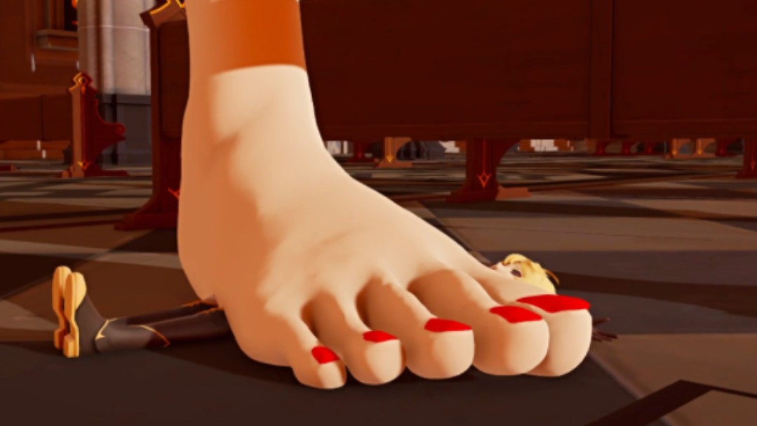 【gts动画】八重神子惩罚缩小旅行者