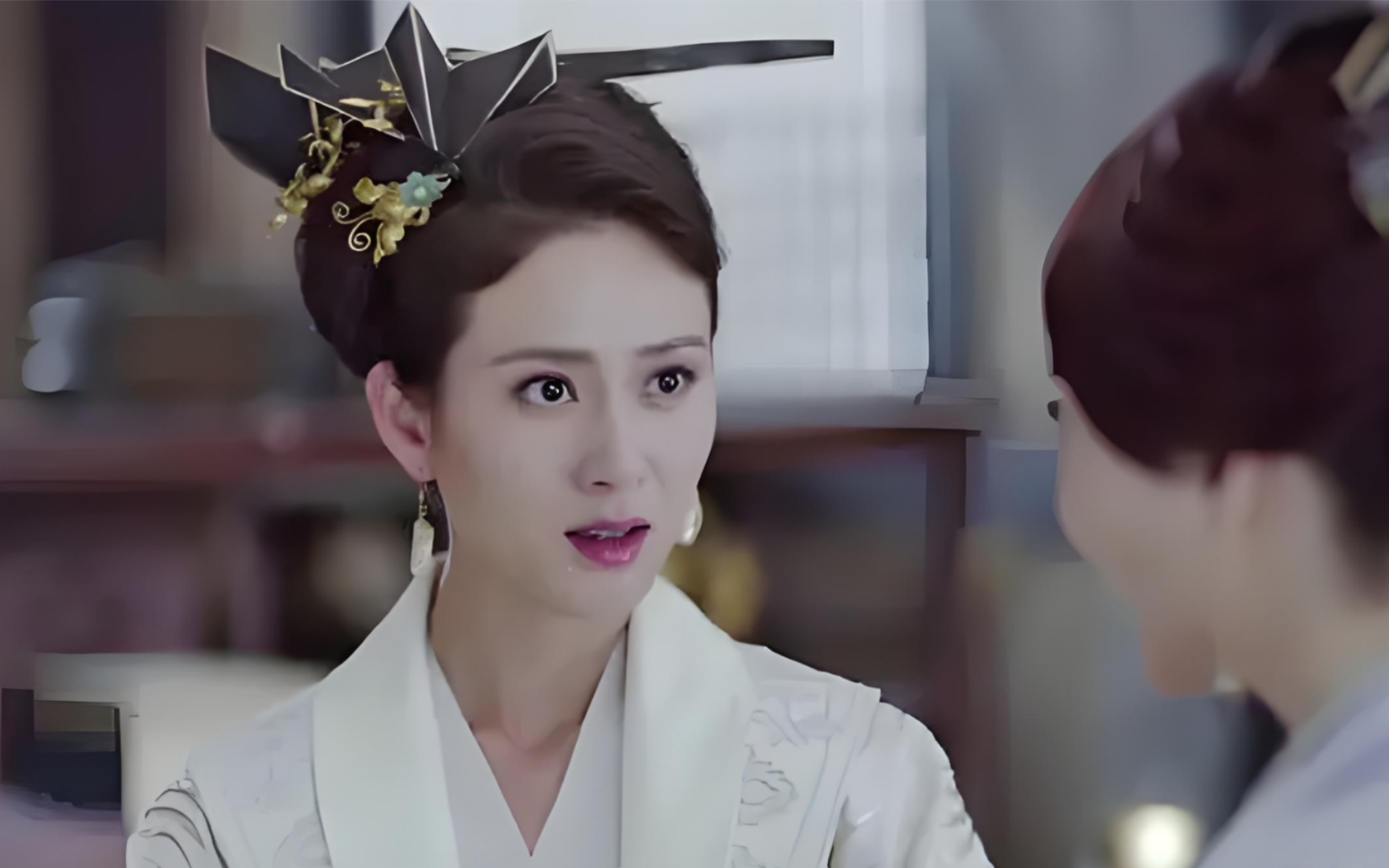 姨娘年轻的时候,也是貌美如花啊 #赵珂 #柳姨娘 #小乔