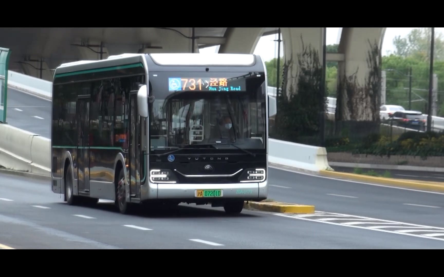 上海公交 巴士二公司 731路 z0a-0170