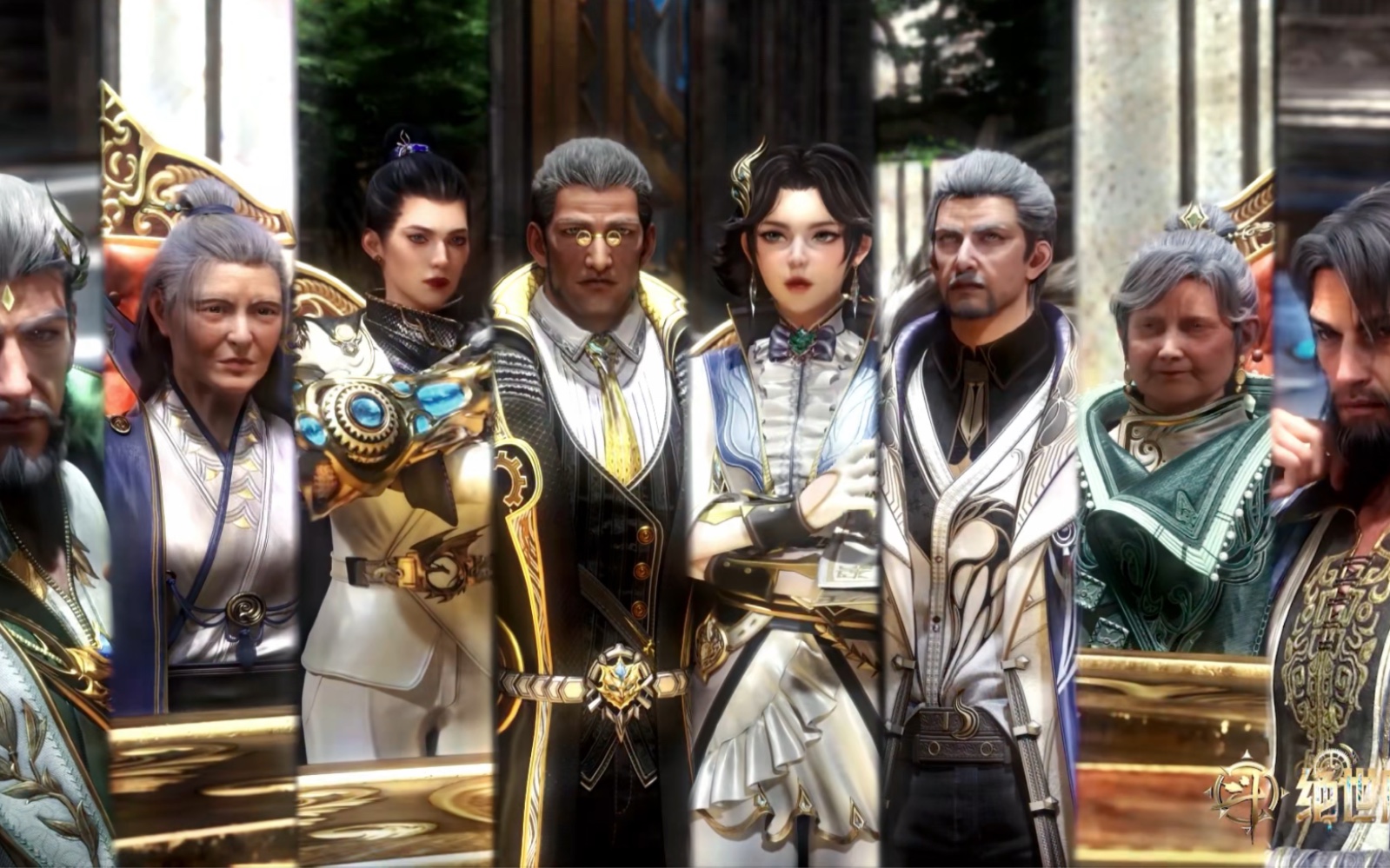 海神阁全体宿老～8位封号斗罗