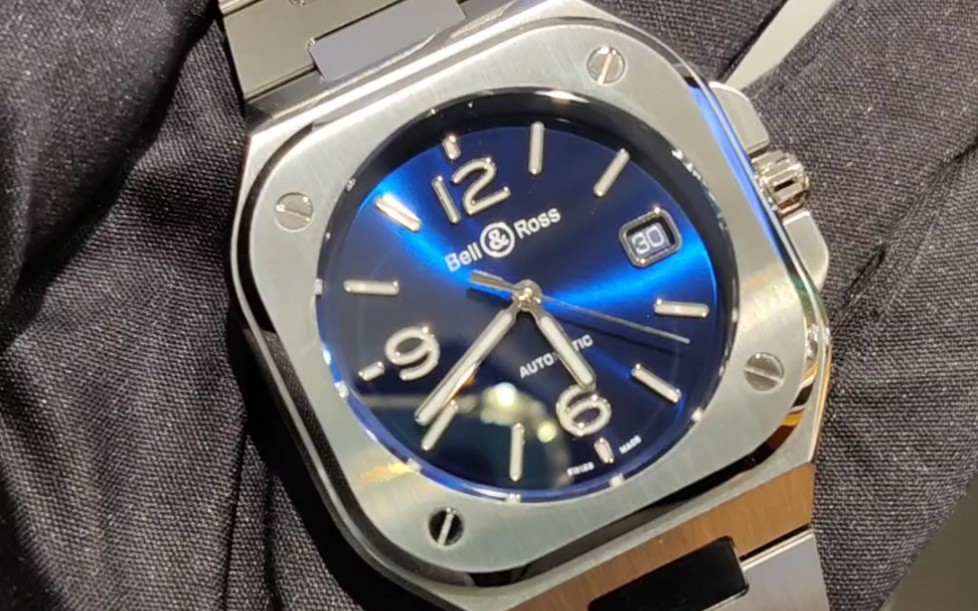 #柏莱仕 Bell & Ross#BR05 Blue Steel哔哩哔哩bilibili