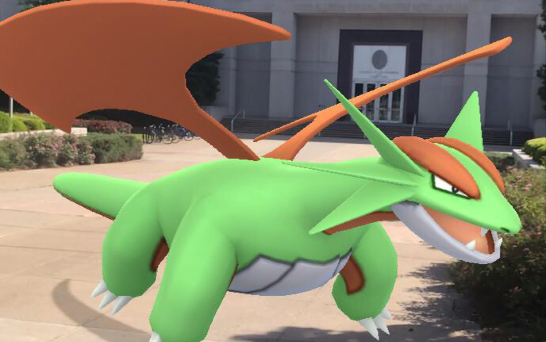 给闪光暴飞龙照相,迎来了不速之客