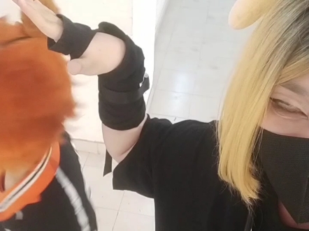 当kenma妈妈问他都在跟谁练球时:哔哩哔哩bilibili