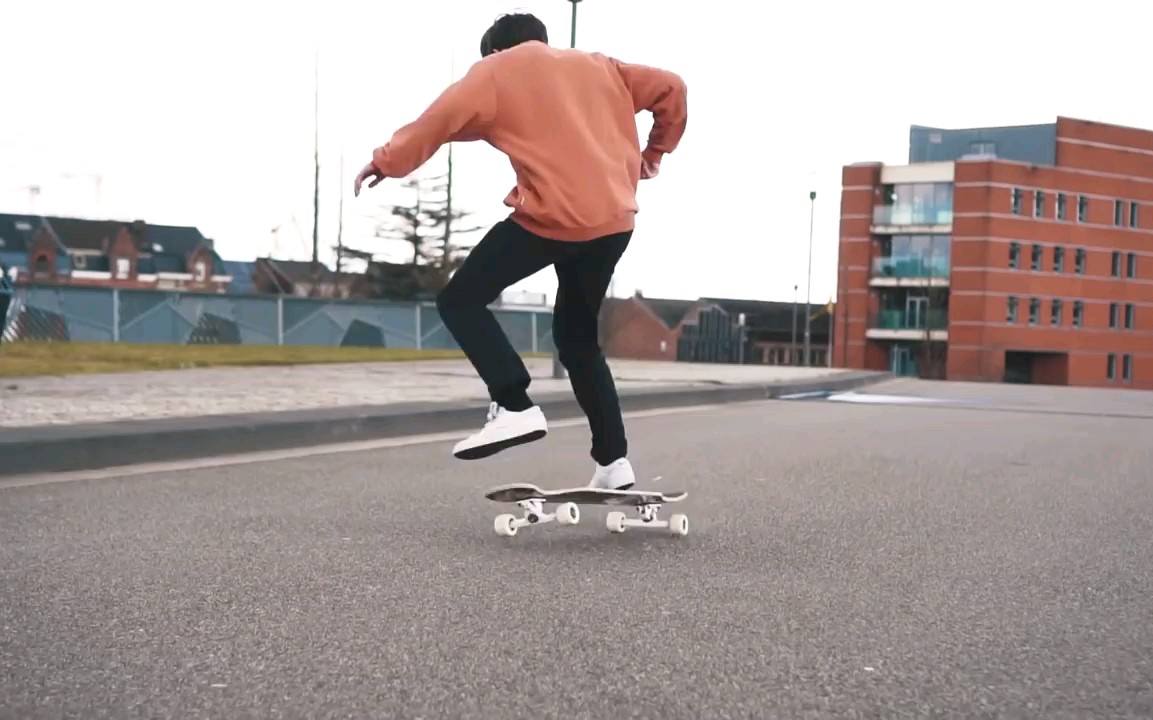 【长板】【汉斯】《d07ja vu 》滑板表演hans 汉斯招式合集,街头