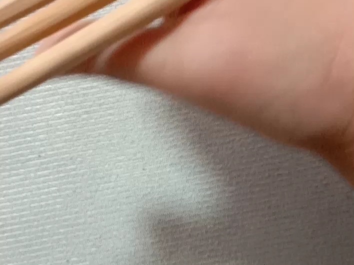 自制戒尺打手板.打完之后手麻麻的