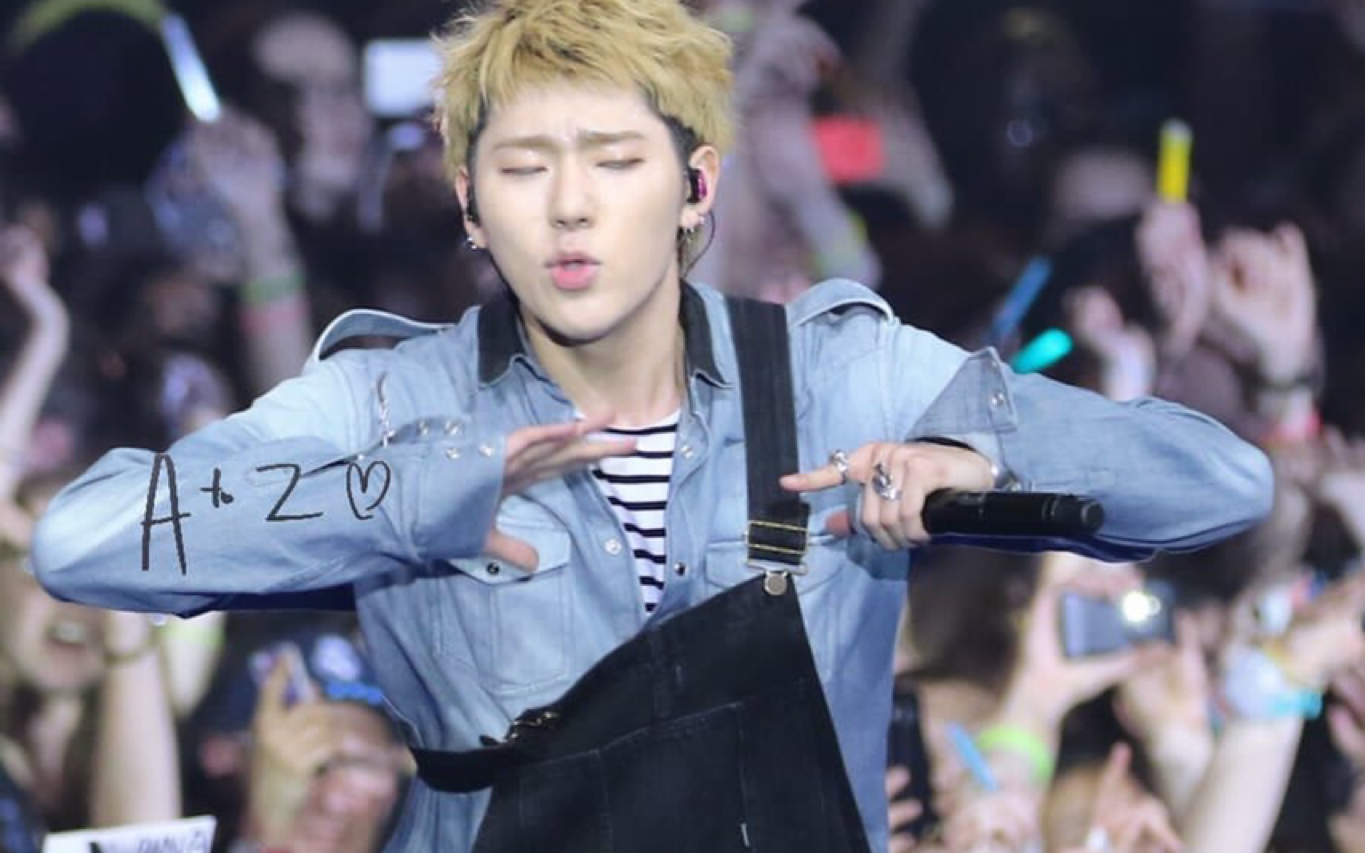 【blockb zico回顾系列】又是mc又要唱歌的最忙ziaco 16年法国kcon