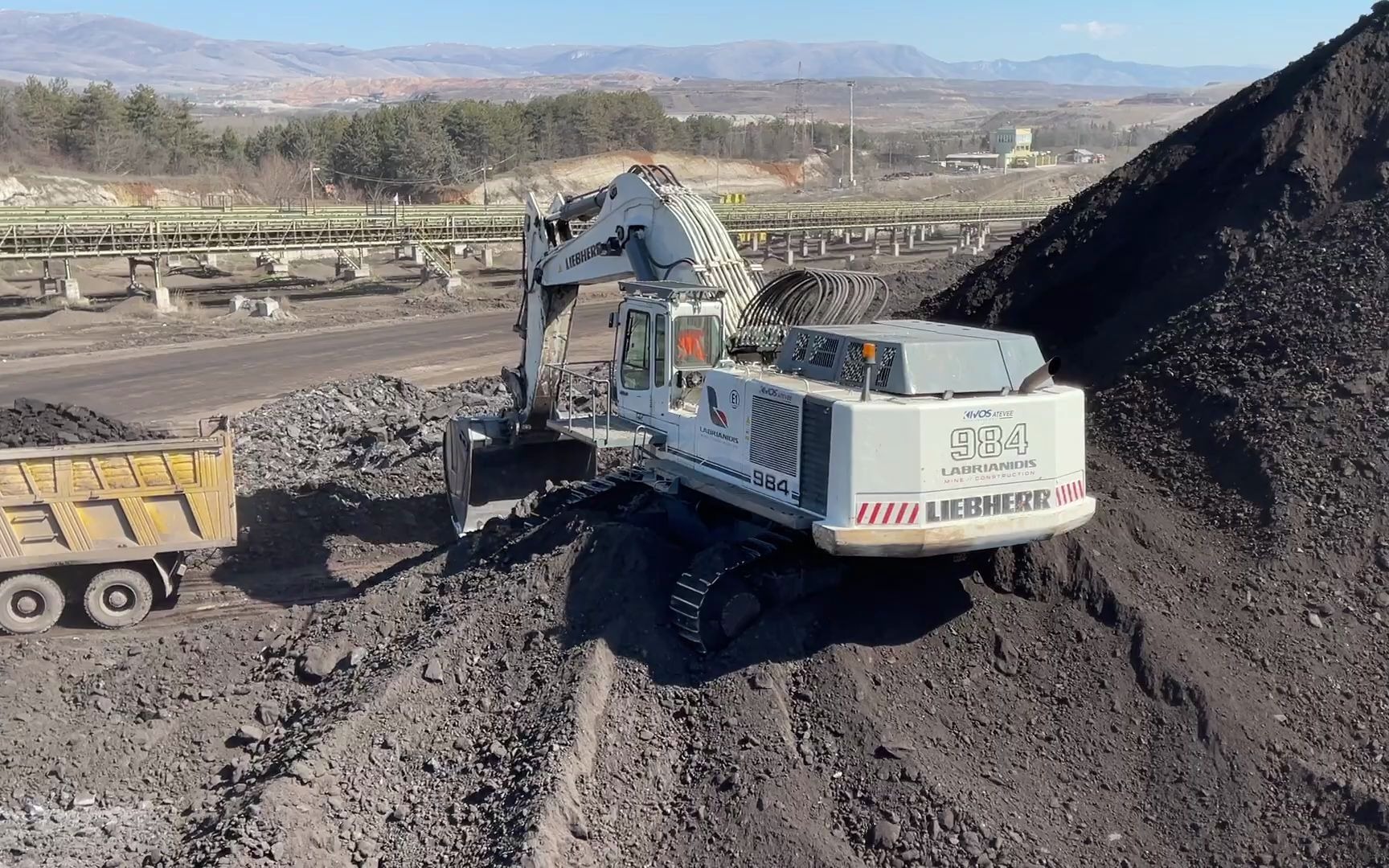 利勃海尔984挖掘机mmc