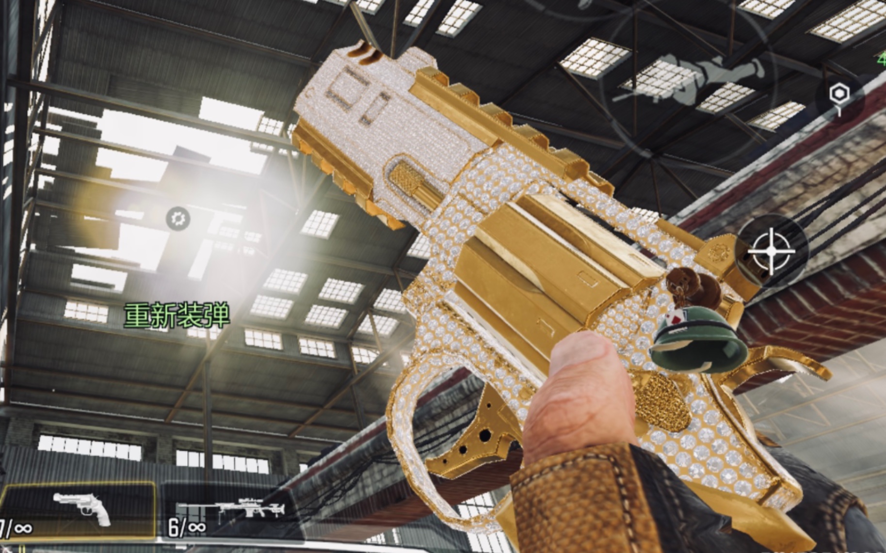 codm国服全网第一左轮手枪j358钻石皮肤展示视频