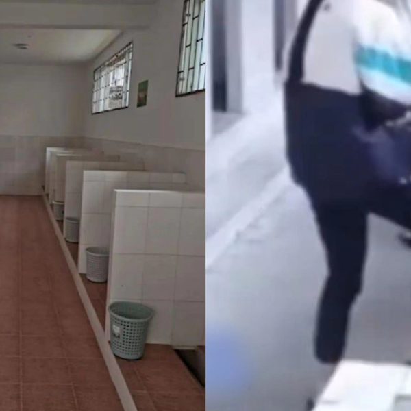 中学厕所偷拍  