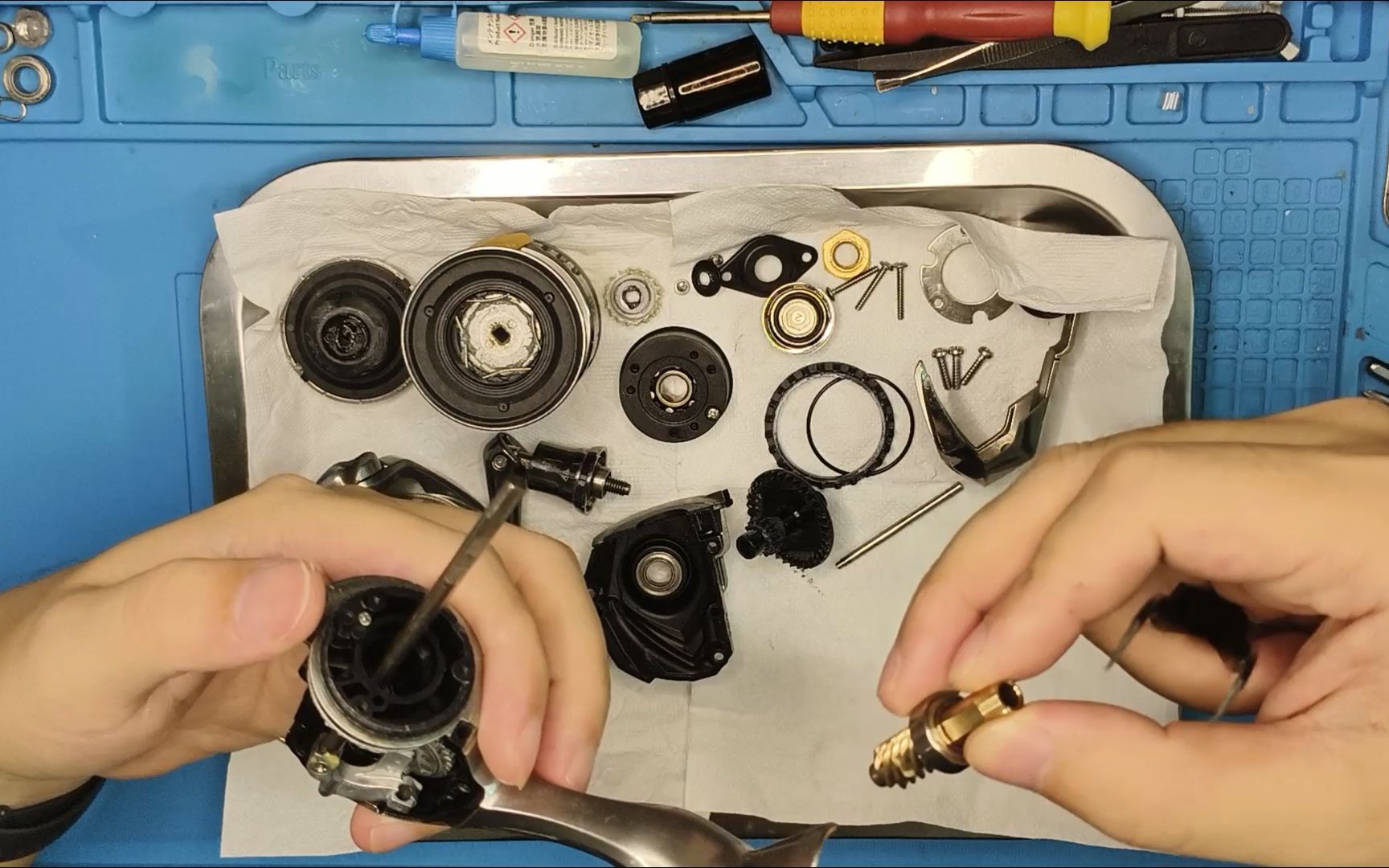 禧玛诺纳西深度拆解保养分享