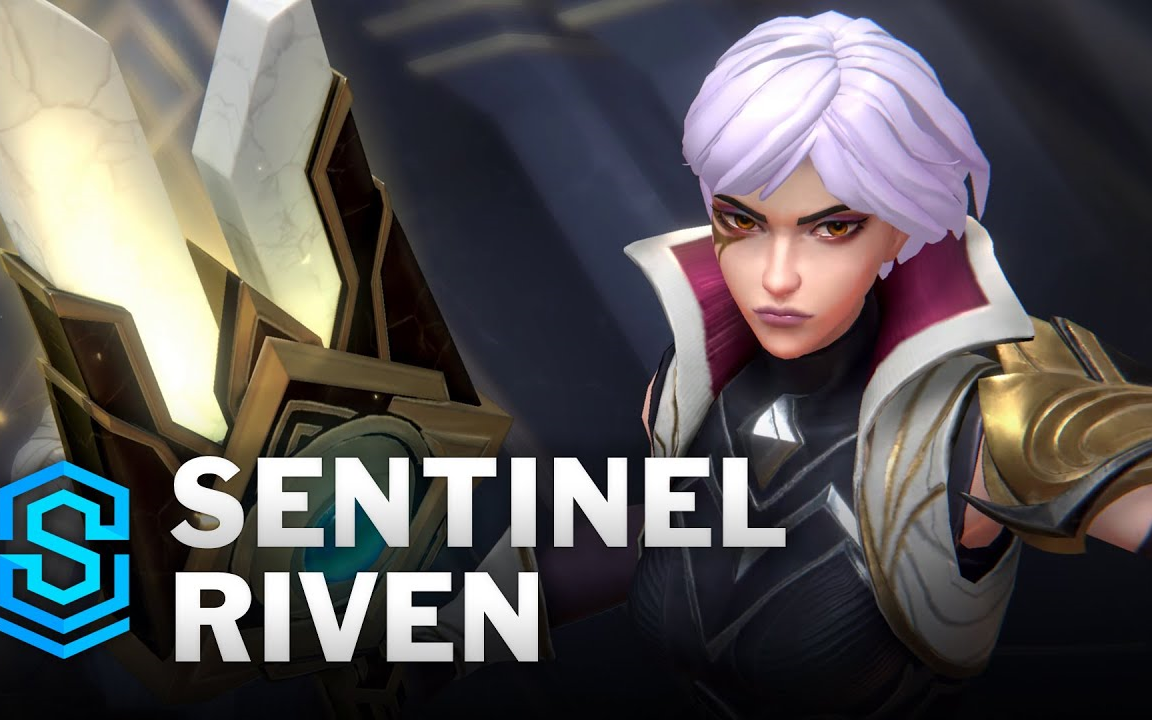 【英雄联盟手游】光明哨兵 瑞文 皮肤预览