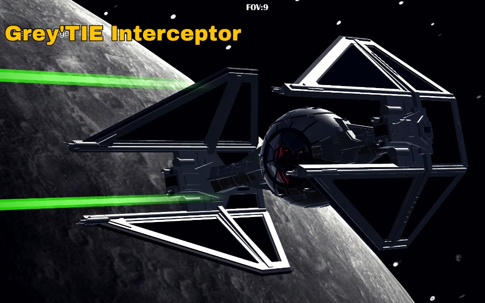 simpleplanes星球大战格雷的tie截击机greystieinterceptor