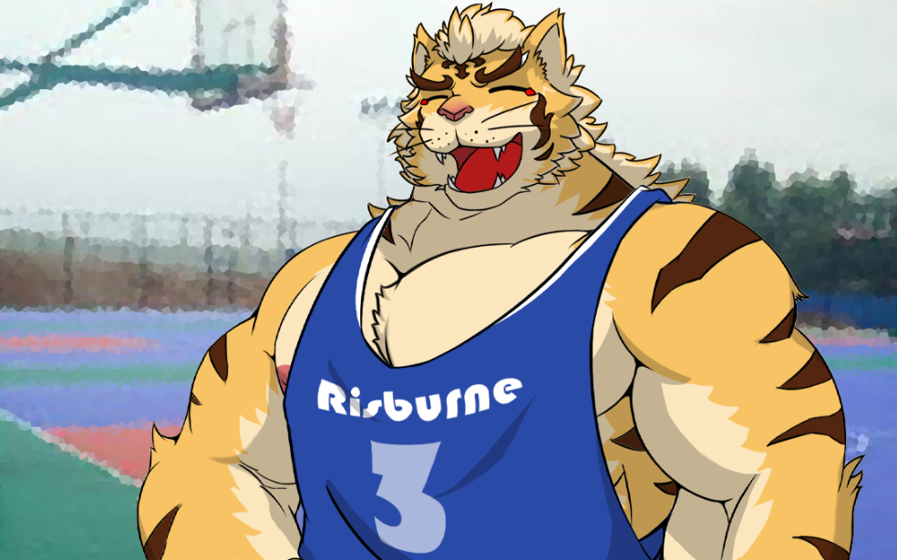 【兽♂人】震惊!亲眼目睹肌肉老虎在球场激情♂四射!